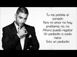 Tú me partiste el corazón (maluma, baby) pero, mi amor, no hay problema, no, no (rube boyz) ahora puedo regalar (¿qué?) un pedacito a cada nena, solo un pedacito. Maluma Corazon Ft Nego Do Borel Lyric Video Letraendescripcion Youtube