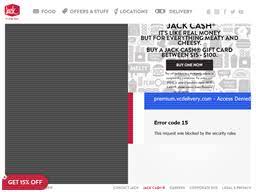 Buy discounted gift cards to save at your favorite stores. Jack In The Box Gift Card Balance Check Balance Enquiry Links Reviews Contact Social Terms And More Gcb Today