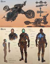 Dune Ornithopter And Stillsuit Concept By Nikolay Asparuhov Dune Art Dune Series Dune Frank Herbert