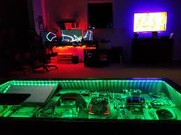 The duet is the coffee table of the future with 3m™ touch technology. Finished My Pc Coffee Table Showcasing Rgb Pics In Comments For My Coffee Table Battlestations