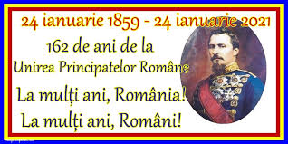 24 ianuarie 1859, data la care a avut loc mica unire. 24 Ianuarie 1859 24 Ianuarie 2021 162 De Ani De La Unirea Principatelor Romane La MulÈi