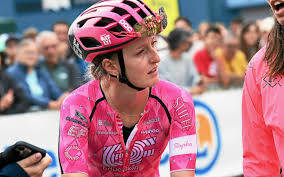 Photo La Bretonne Cédrine Kerbaol deuxième du général du Tour de Suisse