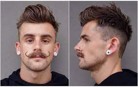 We Are The Lonely Ones Frilllyknickers Bangarangblog My Hair Front And Side View For Those Asking Haircuts For Men Front Hair Styles Mens Haircuts Short