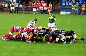 Fc steaua bucurești is a romanian football club. File Csa Steaua BucureÈ™ti TimiÈ™oara Saracens Rugby Scrum 2017 Jpg Wikipedia