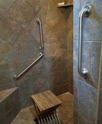 This handicap handrails made of 304 stainless steel, diameter is 32mm*1.1mm ,sturdy and durable, grab side bar supports up to 440lb weights. Austin Tx Shower Grab Bar Installers Texas Senior Safety