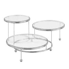 3 tier glass coffee table. Cakes N More 3 Tier Cake Stand Chrome Wilton
