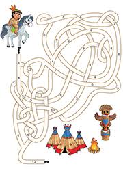 Jeu De Labyrinthe Des Nombres Gratuit Jeux Indien Jeux Coloriage Jeux Gratuits Pour Enfants