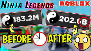 This goal to simulating life as a shinobi or particularly a ninja is a universe inspired by naruto. Ninja Legends How To Get 200 Billion Chi In 5 Minutes Roblox Youtube