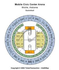 Mobile Civic Center Arena Tickets And Mobile Civic Center