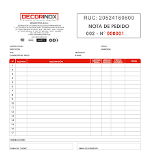 Pdf notes s gives you document browser so that you can organize all your files very easily. Nota De Pedido Cdr