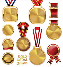 Discover olympic medal traditions through the years, from the olive wreath crown and silver medal the design of the medals is the responsibility of the host city's organizing committee, and varies with. Free Gold Medal Design Template Free Vector Download 27 854 Free Vector For Commercial Use Format Ai Eps Cdr Svg Vector Illustration Graphic Art Design