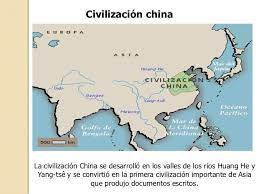 La Civilizacion China Fue Una De Las Mas Influyentes Para El Continente Asiatico Y Para El Resto Del Mundo Esta Civilizacion China Mapa De Asia Rio Amarillo