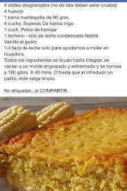 Pan A La Mexicana Pan De Elote Receta Pastel De Elote Receta Pastel De Elote