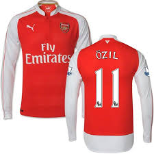 Arsenal fc 2016/17 puma home football shirt m mens vintage soccer jersey gunners. Men S 11 Mesut Ozil Arsenal Fc Jersey 15 16 England Football Club Puma Authentic Red Home