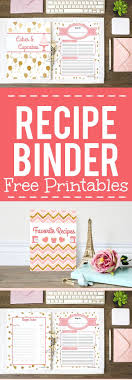 Diy Recipe Binder With Free Recipe Binder Printables Diy Recipe Binder Printables Recipe Book Diy Diy Recipe Binder