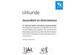Because of the lack of u. Solectrix Receives Health In The Company Certificate From Tk Solectrix Design House For Embedded Systems