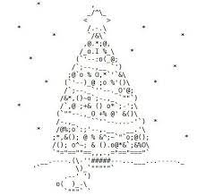 Merry Christmas 2008 Edition Ascii Art Emoji Art Text Art