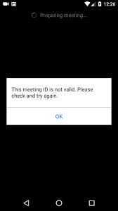 Keep watching the video t. This Meeting Id Is Not Valid Please Check And Try Again Android Zoom Developer Forum