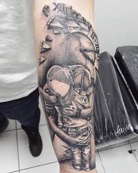 If you are looking for small memorial tattoos for dad, you can refer to the list of tattoos below for some inspiration. Father And Son Tattoo Clock Tattoo Tattoos For Daughters Tattoo For Son Father Tattoos