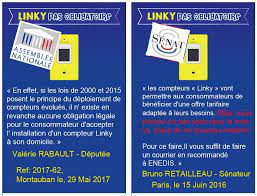La juridiction lui reproche d'avoir installé le boîtier communicant chez une. Deux Parlementaires Precisent Que Le Compteur Linky N Est Pas Obligatoire Librinfo74