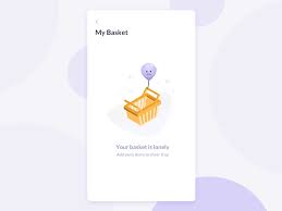 No Data Animation Of E Commerce App No Data Illustration App Web Design Inspiration App Design