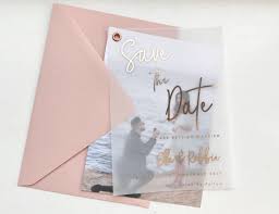 Foil Vellum Save The Date Wedding Invitation Vellum Etsy Calligraphy Save The Dates Save The Date Cards Wedding Stationery