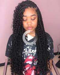 Pin On Natural Hairstyles Hair Styles Braids With Curls Braided Hairstyles