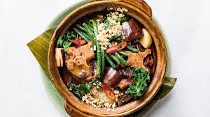 Kare Kare With Beans Baby Bok Choy And Eggplant Recipe Eggplant Recipes Recipes Best Eggplant Recipe