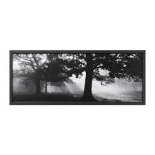 Gambar nasi hitam putih hd. Bjorksta Gambar Dengan Bingkai Hutan Glade Ii Hitam 140x56 Cm 491 777 09 Ulasan Harga Di Mana Untuk Membeli