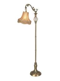 Dale Tiffany Pf60316 St Joseph Downbridge Floor Lamp Antique Brass And Fabric Shade Amazon Com Vintage Floor Lamp Antique Floor Lamps Floor Lamp
