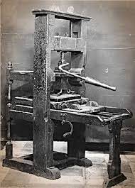 He started experimenting with printing by 1438. Gutenberg And The Movable Type Press History Of Printing