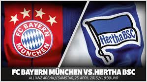 Fc bayern münchen gegen hertha bsc. Bundesliga Vorschau Fc Bayern Munchen Hertha Bsc 30 Spieltag