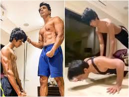He was born in moga, punjab but was raised in nagpur. Watch Sonu Sood Does Synchronized Push Ups With Son Eshaan On His Back Bahot Hard Say Fans