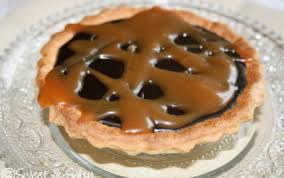 Recette Tartelette Au Chocolat Noir Sur Lit De Caramel Au Beurre Sale 750g Recept