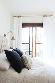 Beautiful farmhouse drop cloth curtains…for under $30! Farmhouse Master Bedroom One Room Challenge Reveal The Grit And Polish