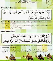 Doa Buka Puasa Ramadhan