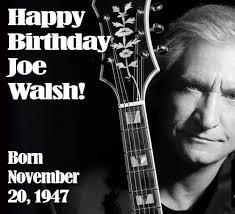 Joe Walsh** is an American rock musician, singer, and songwriter best known  for his work as a guitarist in the band **Eagles** and for his successful  solo career. Born