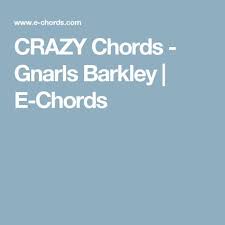 Crazy Chords Gnarls Barkley E Chords Gnarls Barkley Gnarls Barkley Crazy Play To Learn Gsus4 g just like me. crazy chords gnarls barkley e