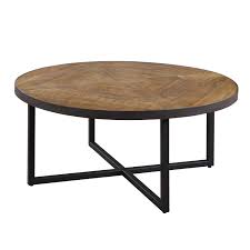 Walnut large oval wood coffee table. Wallace Bay Denton Antique Pine 36 Inch Round Coffee Table With Metal Base Walmart Canada