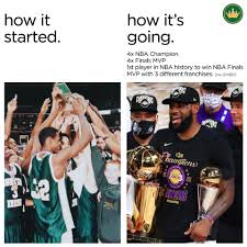 Lebron james is a huge legend in basketball so there will always be new, funny memes made about him. Lebron James Shares How It Started How It S Going Meme Wkyc Com