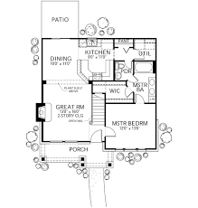 Traditional Style House Plan 4 Beds 2 Baths 1387 Sq Ft Plan 80 105 House Plans Floor Plan Design Floor Plans