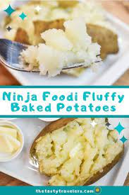 Ninja Foodi Baked Potatoes Recipe Potatoes Baked Potato Food