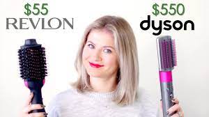 Dyson Airwrap Vs Revlon One Step Hair Dryer Milabu Youtube