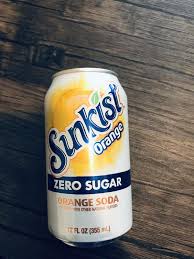 Sunkist Zero Sugar Orange Soda 20 Fl Oz Qfc