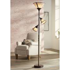 Plymouth Bronze Mica Shade Torchiere Floor Lamp 76c82 Lamps Plus In 2020 Torchiere Floor Lamp Floor Lamp Bronze Floor Lamp