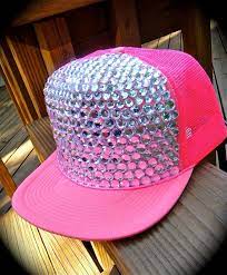 So Easy Pink Trucker Hat Pink Pink Bling