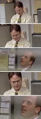 24 Hilarious Quotes All Fans Of The Office Know By Heart Tv Shows Funny The Office Dwight Best Of The Office