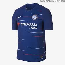Thomas tuchel's side have debuted their home kit after launch in may, and now the detail of the away kit has been released. Chelsea 18 19 Home Kit Released Footy Headlines