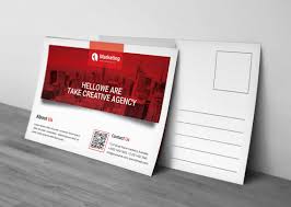 Psd Business Postcards Graphic Templates In 2020 Business Postcards Postcard Design Postcard Template