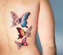 Butterflies Tattoo By Simona Merlo Post 29078 Butterfly Tattoos For Women Butterfly Tattoo Butterfly With Flowers Tattoo